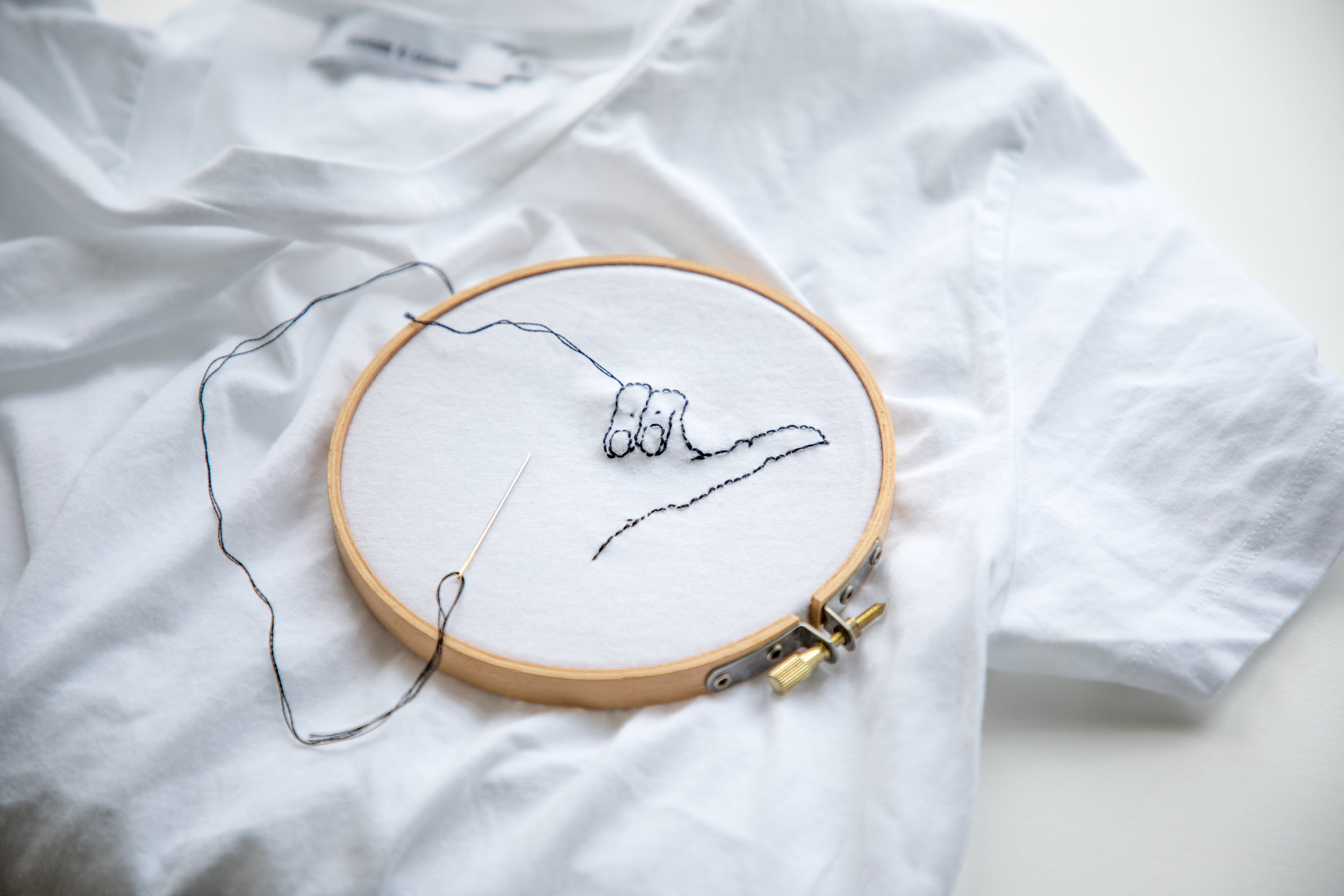 t shirt embroidery pinterest