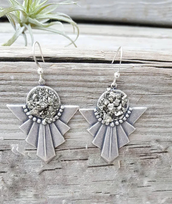 silver druzy earrings.jpg