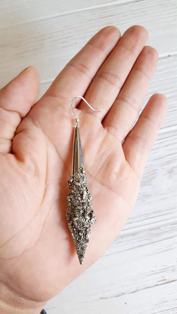 silver dagger pyrite earrings.jpg