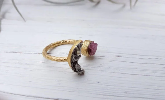 raw stone moon ring celestial jewelry boho ring.jpg
