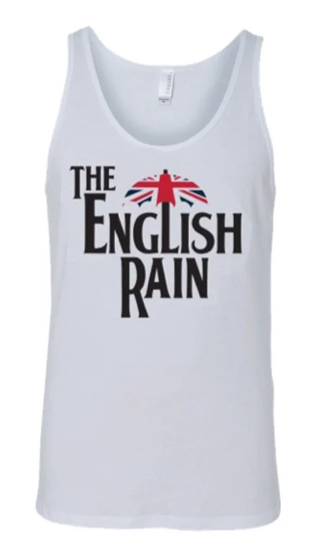 White Unisex Logo Tank