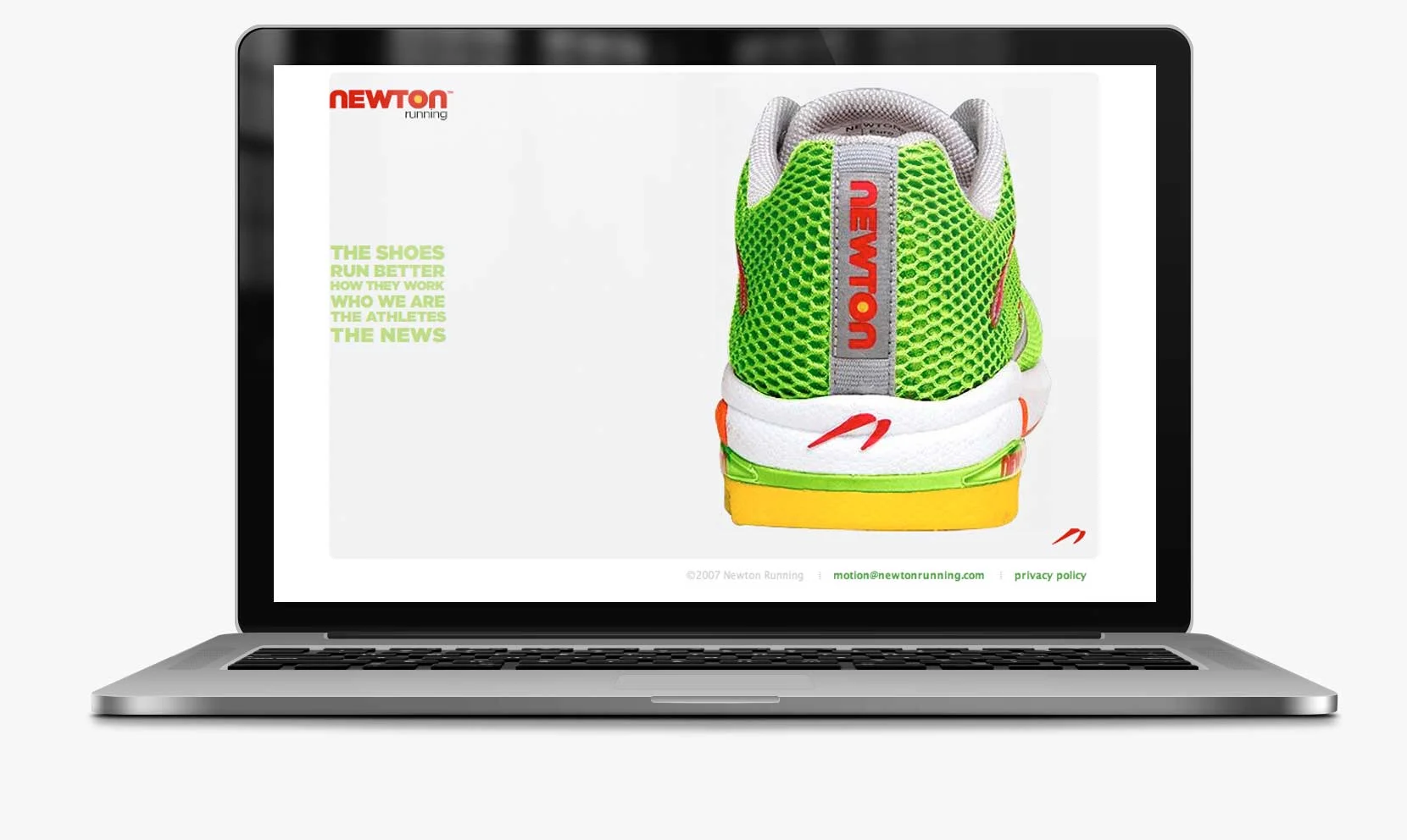 newton shoes website