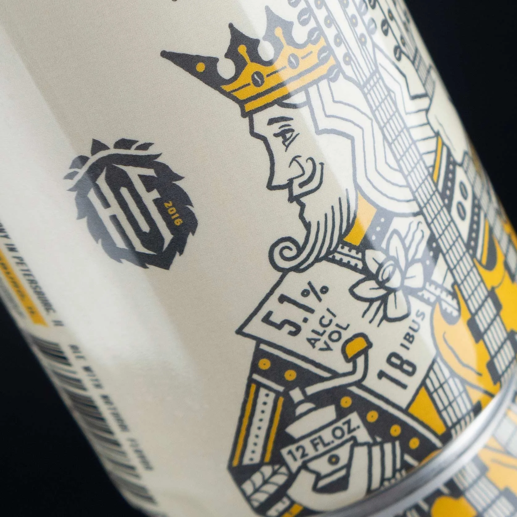 Double Bean Dream Cream Ale and Hand of Fate logo icon.