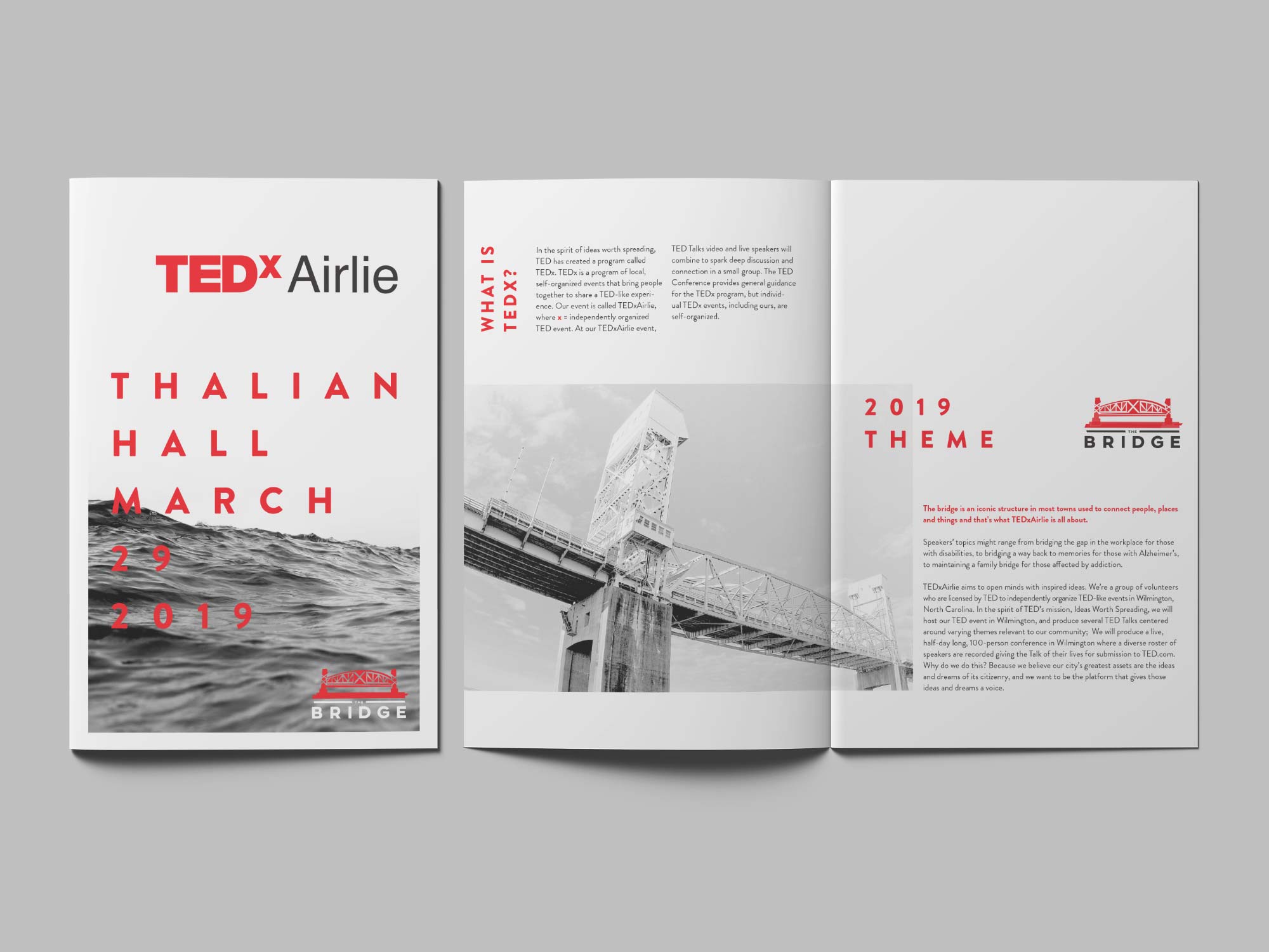tedxairlie branding and design ebbing branding design how to create an event program booklet