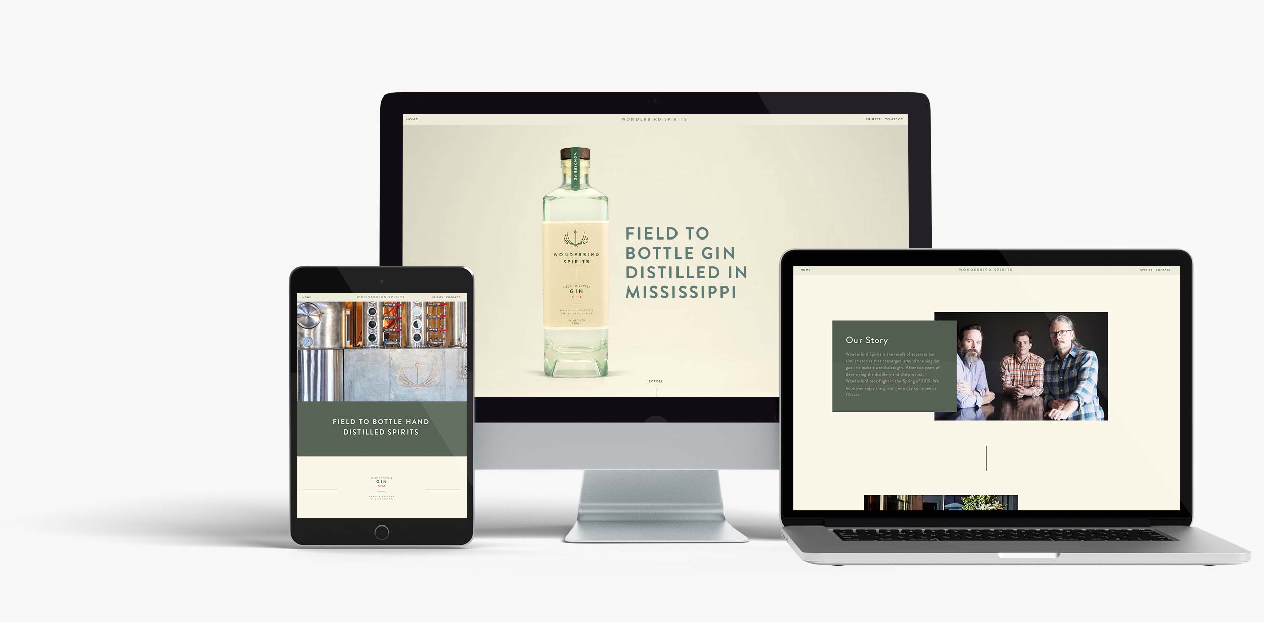 Distillery Website Design