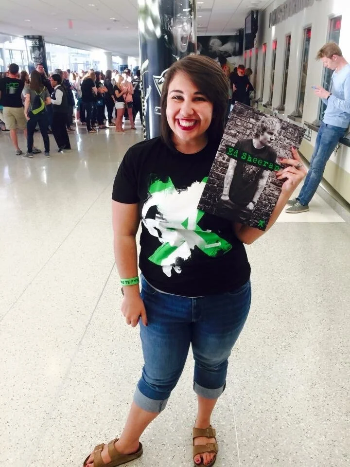 One Week Before London, I went to an Ed Sheeran Concert