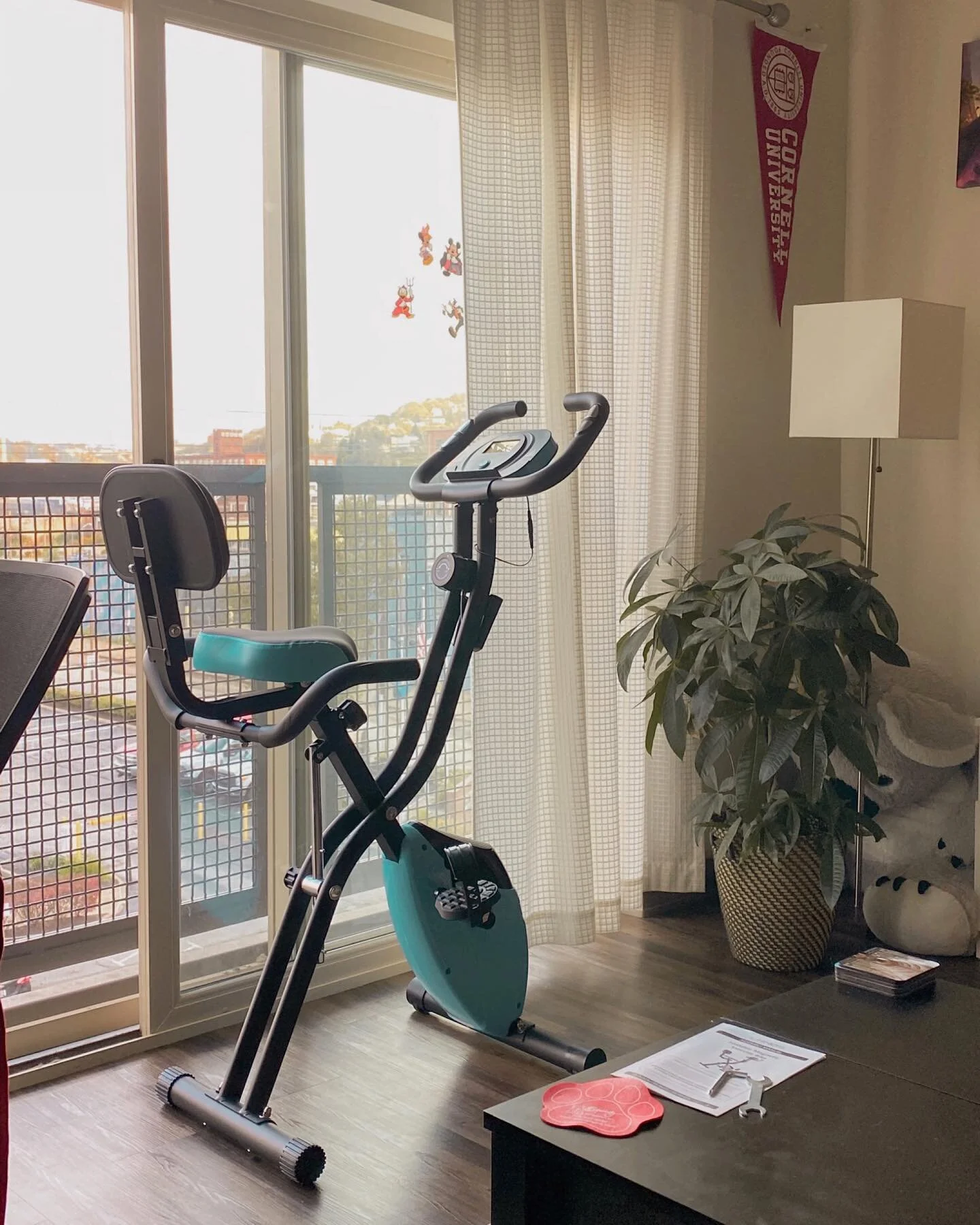 Totally obsessed with this new foldable bike we ordered on @amazon. We put it together on Sunday and I&rsquo;ve used it every day since! 🚲
.
.
.
I know that physical activity truly does improve mental health but for the last two years I&rsquo;ve bee