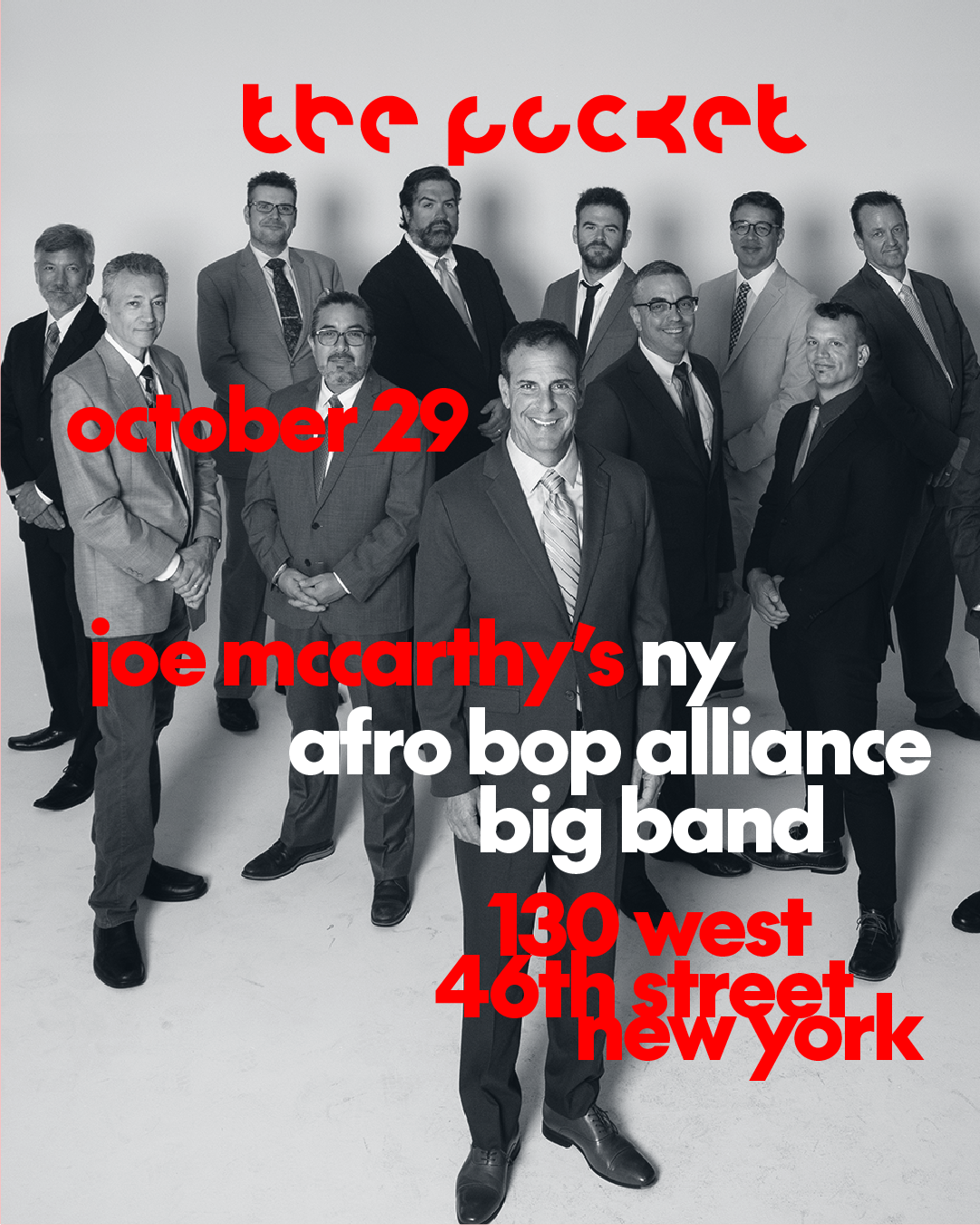 Joe McCarthy's NY Afro Bop Alliance Big Band