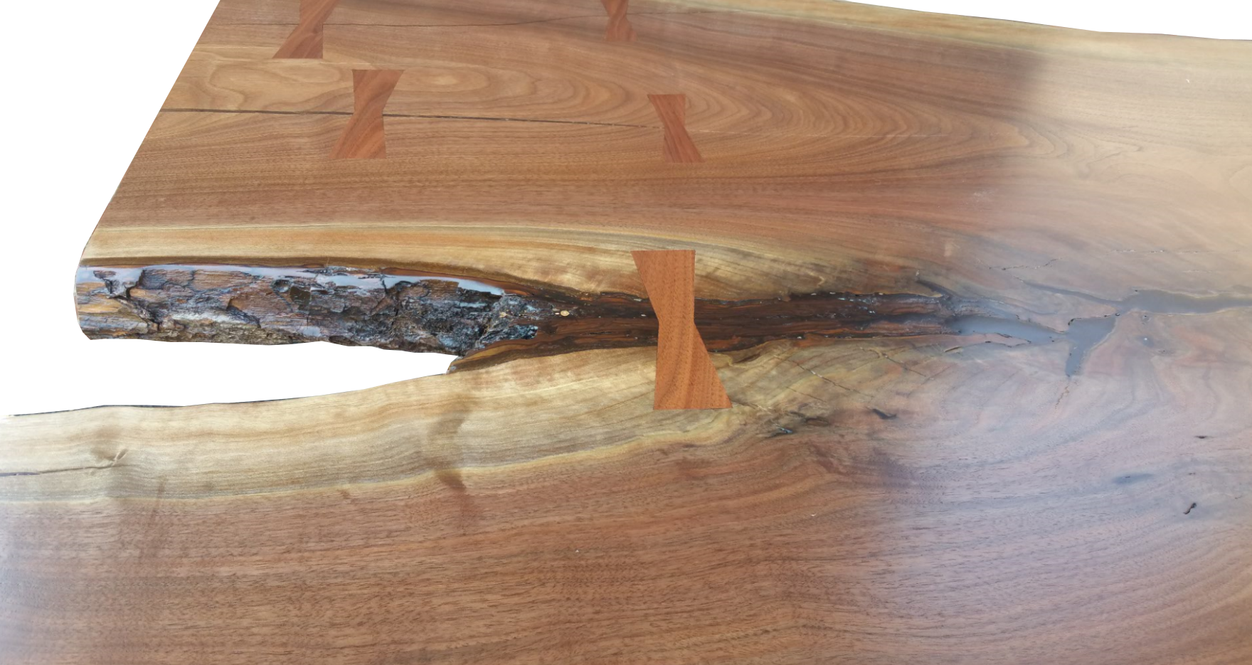 walnut,dutchman,key butterfly,keys
