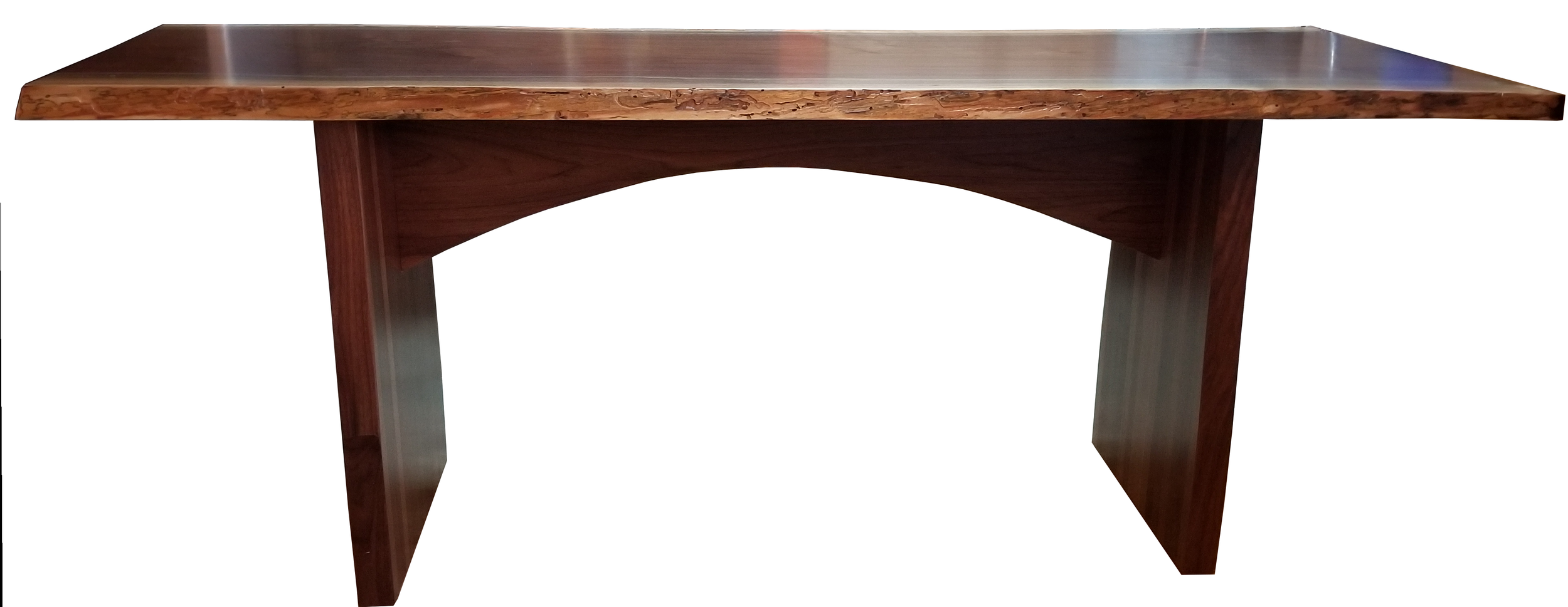 walnut computer desk solid wood desk 