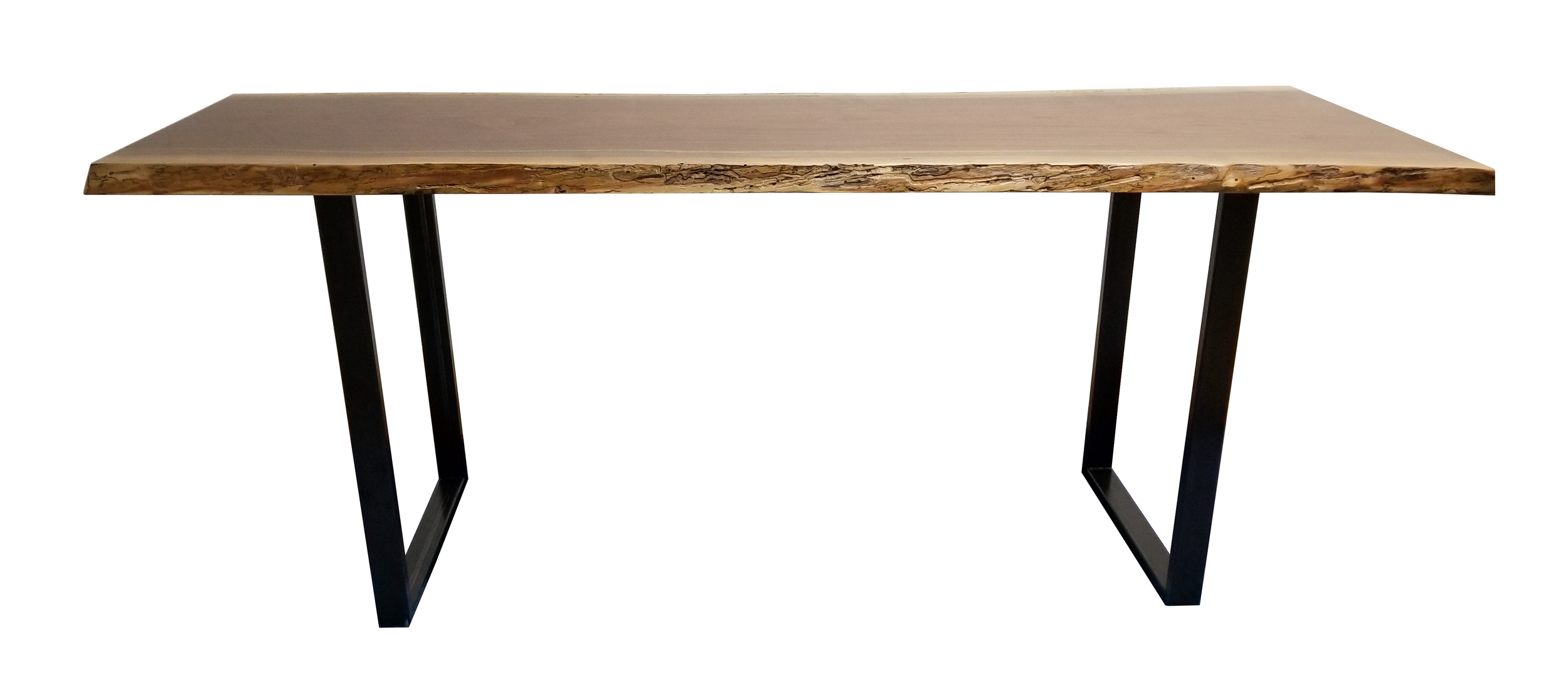 Live edge desk