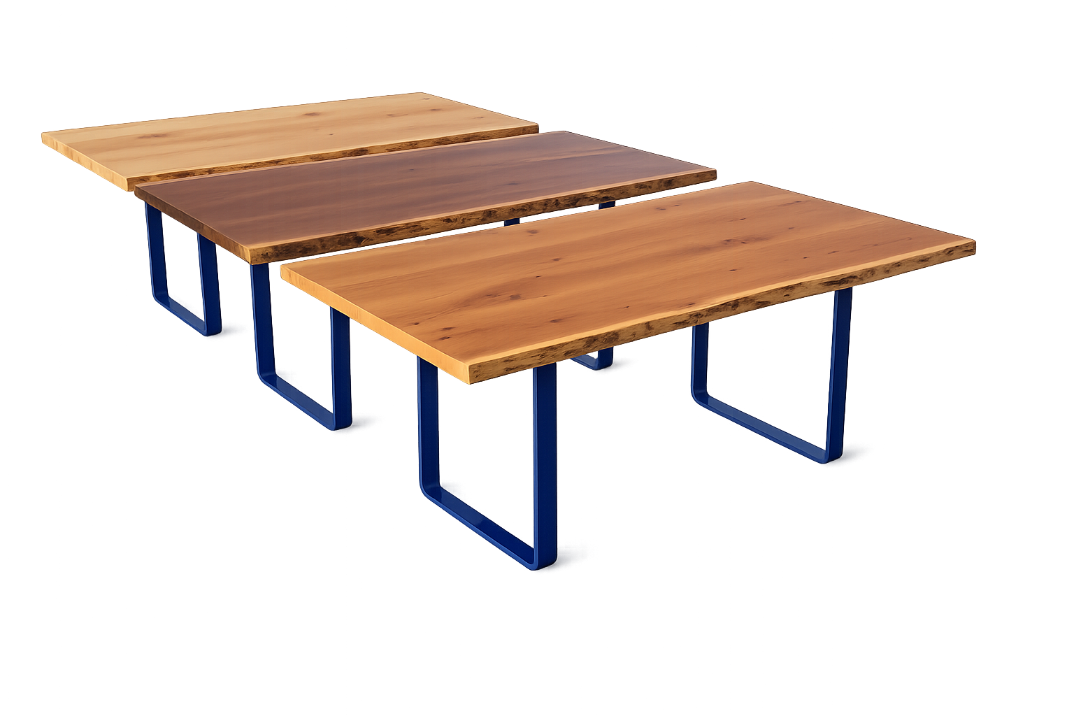 Miller Seamed Live Edge Dining Table