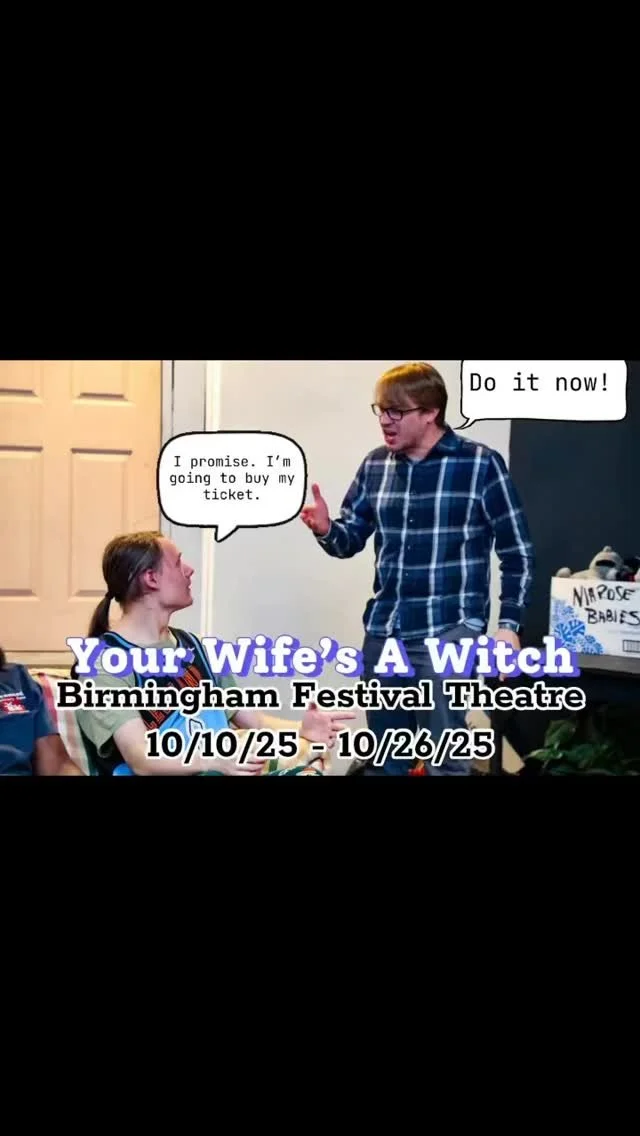 Three best friends think they’ve seen it all—
until one of them marries a witch. 💍🪄
🎭 Show Dates: October 10–26, 2025
📍 Birmingham Festival Theatre
🎟️ Tickets: https://www.onthestage.tickets/show/birmingham-festival-theatre/68