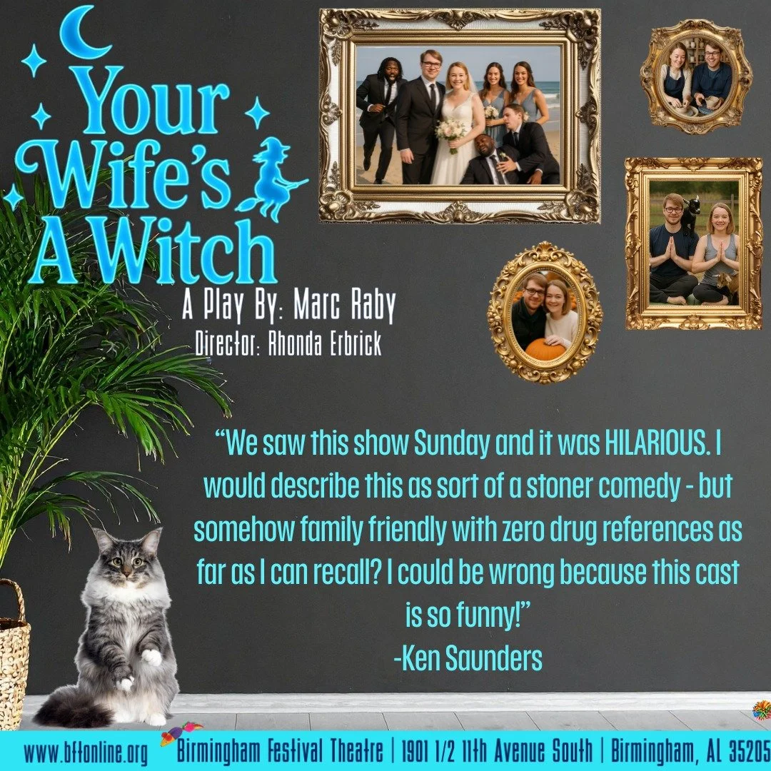 "We saw this show Sunday and it was HILARIOUS. I would describe this as sort of a stoner comedy - but somehow family friendly with zero drug references as far as I can recall? I could be wrong because this cast is so funny!" Ken Saunders. C