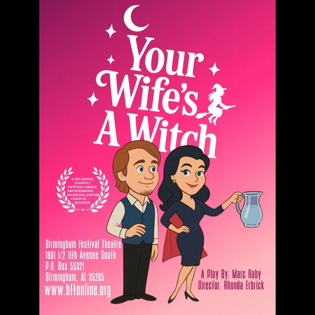 TWO MORE Performances left of the World Premire of Your Wife’s a Witch by Marc Raby remain! For classic weekend we are doing 30% off the ticket prices for today only. Use promo code CLASSIC at the checkout. Get tickets now at www.bftonline.org