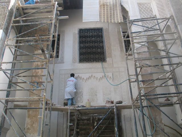 Restoration works - plasters, stucco