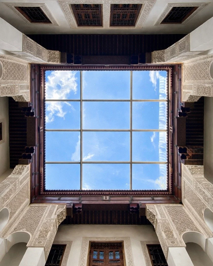 A 15th-centurey riad in the heart of Fez Medina 
Architecture, light, silence