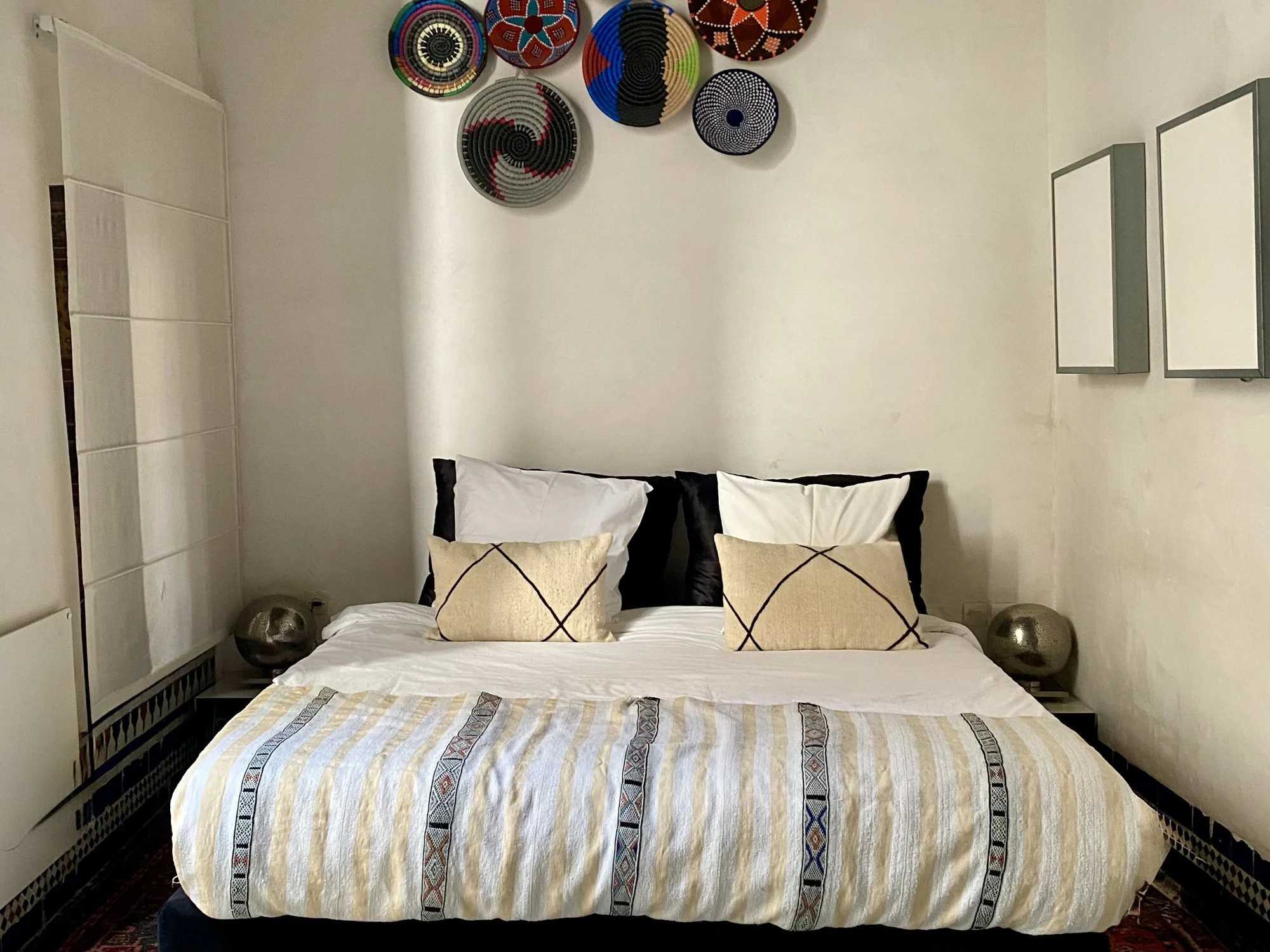 Chambre Hachmia à Dar 7 Louyat, maison d'hôtes à Fès