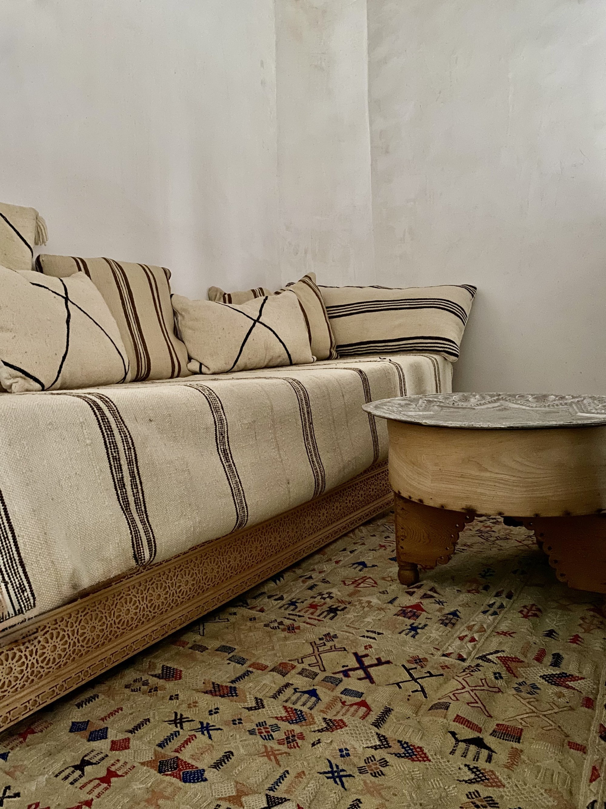 Lit sur la mezzanine - chambre Hachmia, Dar 7 Louyat