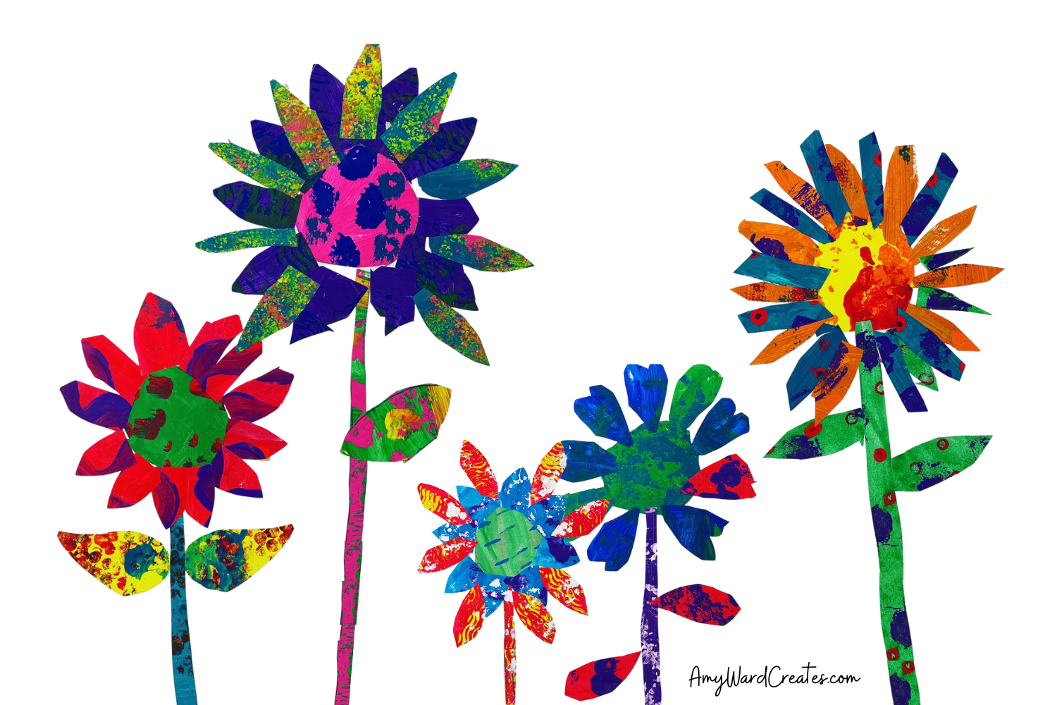 Eric Carle Inspired Art Lesson