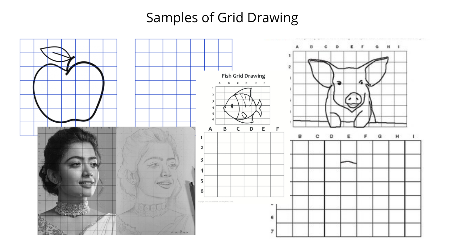 The Helpful Art Teacher: How to create and use a drawing grid
