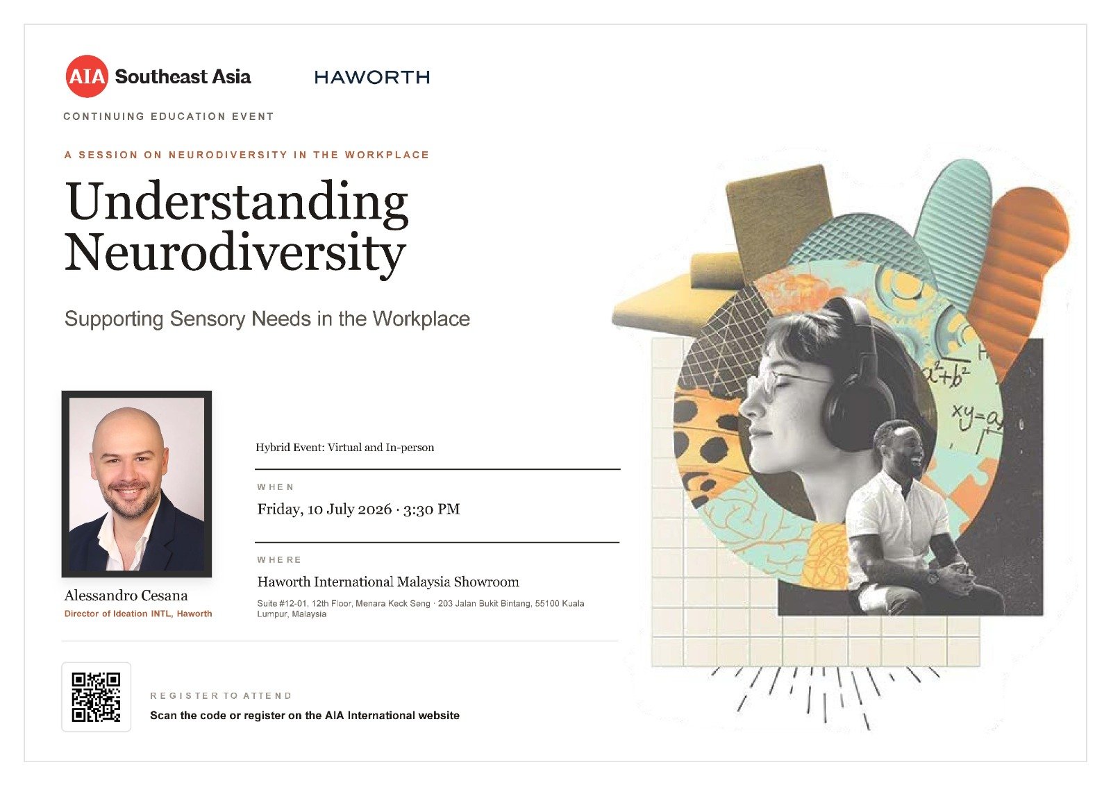 AIA Southeast Asia - Understanding Neurodiversity: Supporting Sensory Needs in The Workplace