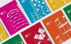 Newly designed brochure of AIA Japan