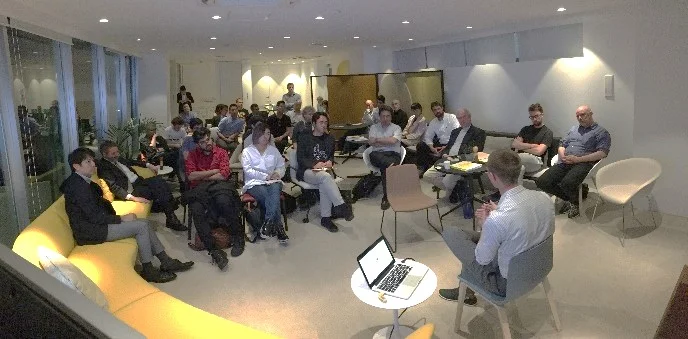 Andrew Wit lecture at Arper showroom