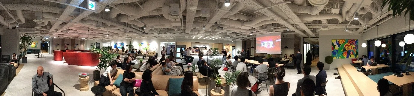 Daniel Bonilla at WeWork Ginza Six