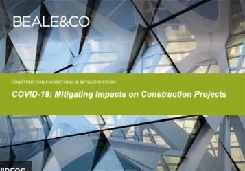 COVID-19: Mitigating Impacts on UK Construction Projects