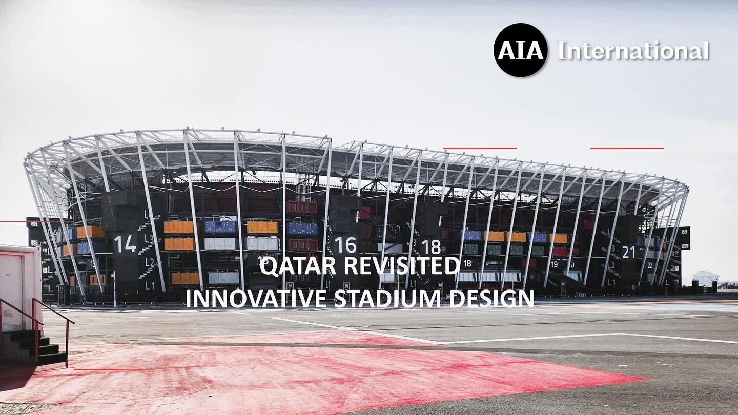 Check this out! The first of two articles about Qatar post World Cup from one of our AIA International Members. Click link in bio to get to AIA Int News and read the article!