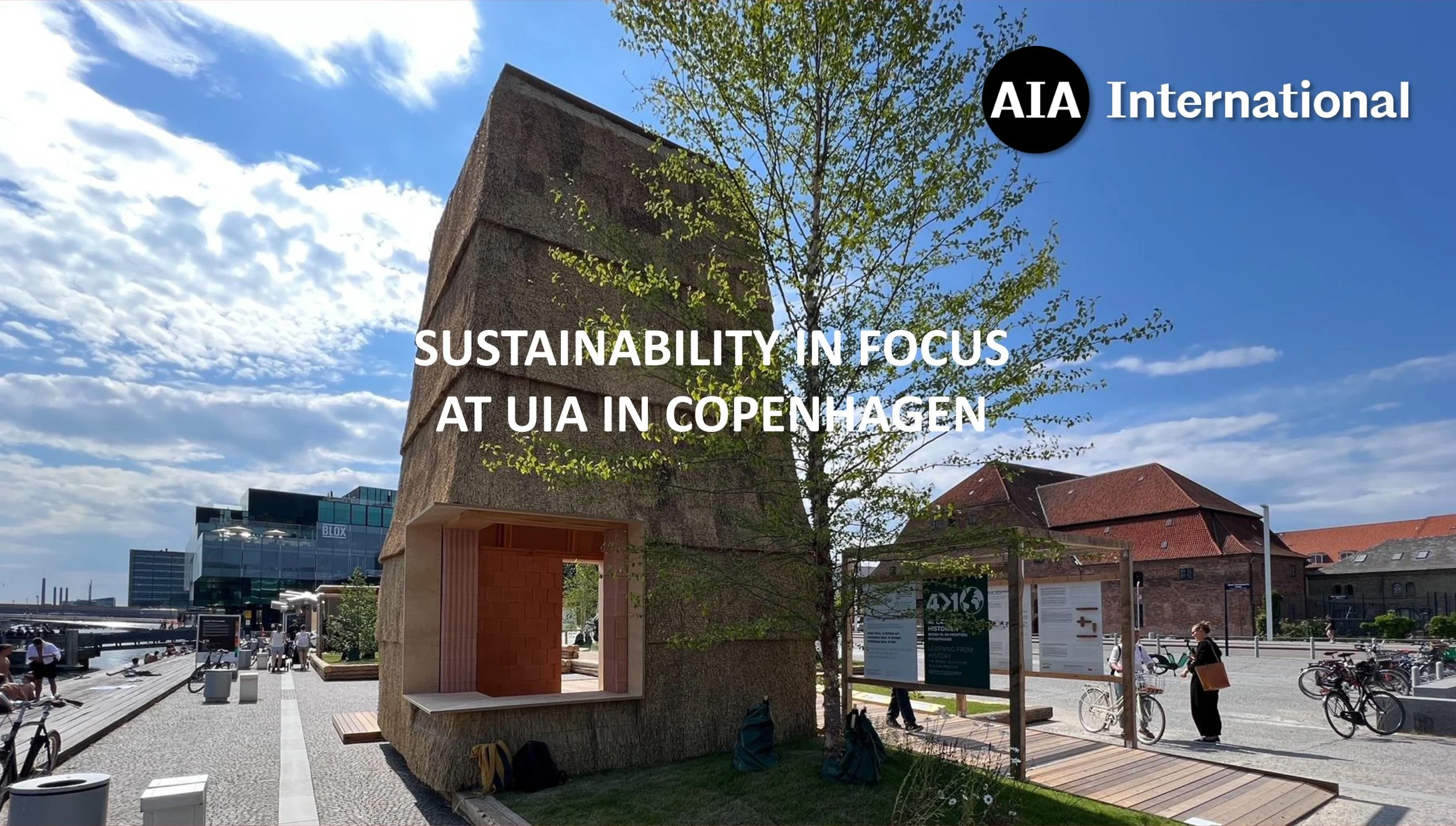 Sustainability in focus at the UIA World Congress in Copenhagen