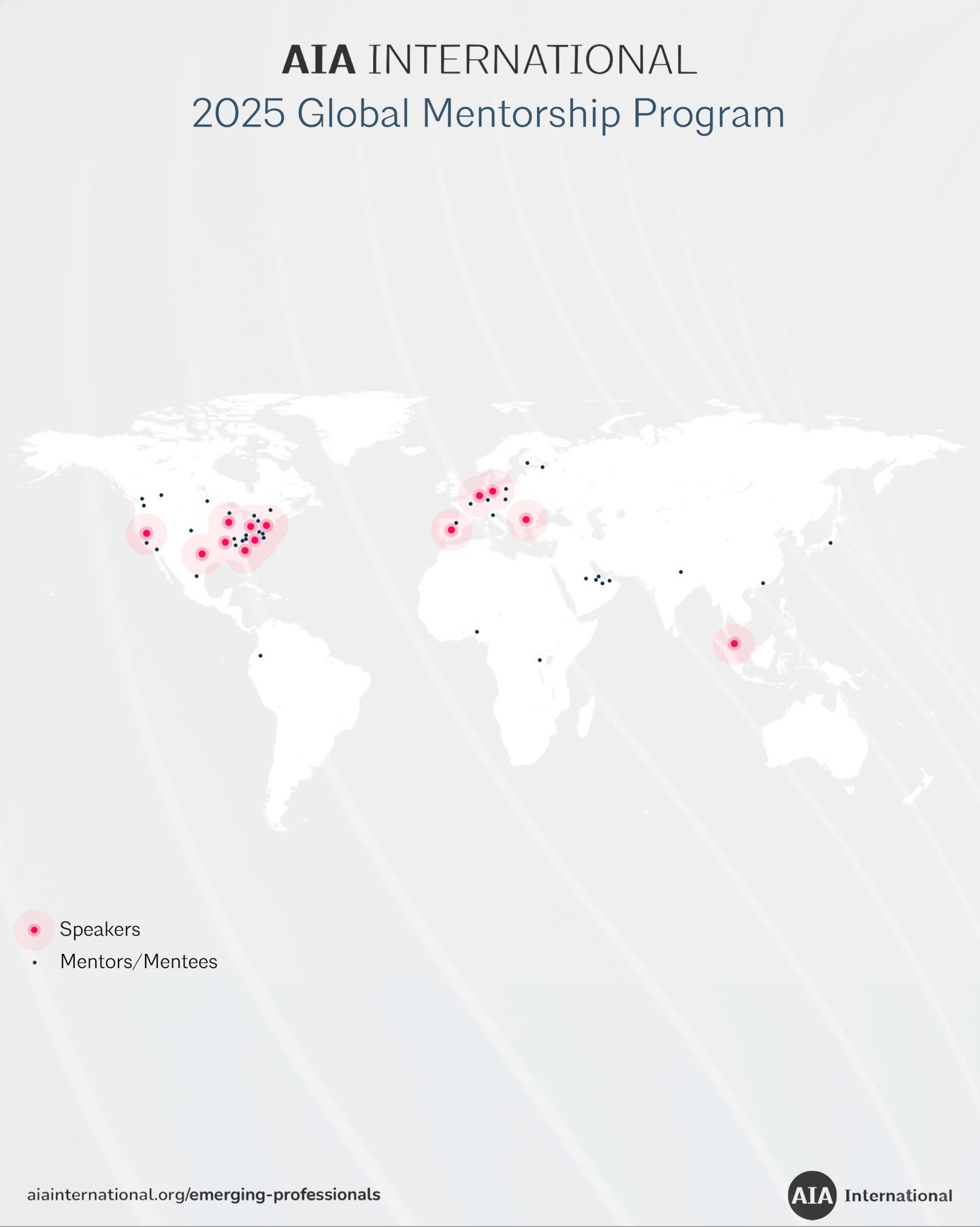 The AIA International Global Mentorship Program invites everyone to join our 2025 Kickoff Session on April 28: &quot;More than a Network: Discover the Value of Mentorship.&quot; Join the AIA International Global Mentorship Program&rsquo;s first group