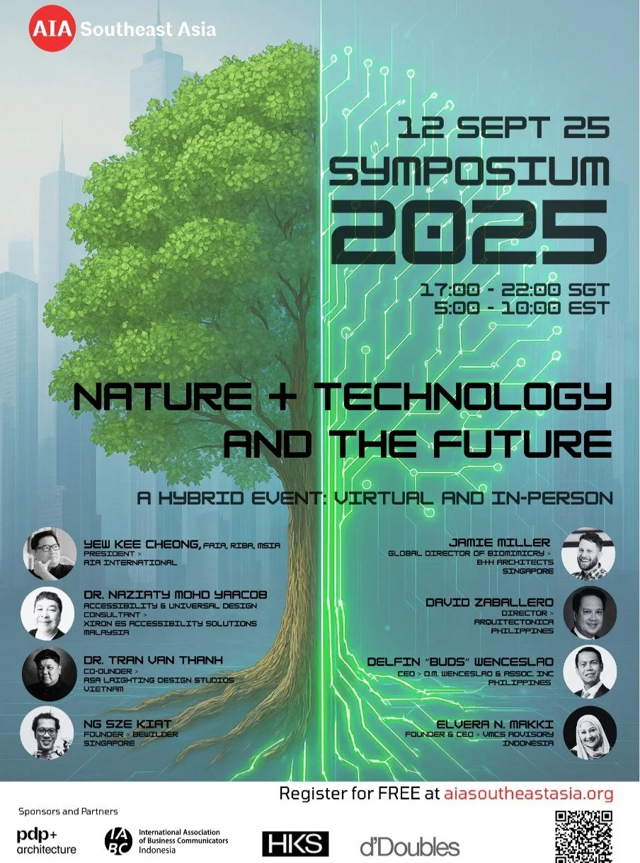 ✨ Just 1 day to go! ✨

We can&rsquo;t wait to welcome you to the AIA SEA Symposium 2025 &mdash; kicking off tomorrow at 04:50 (Eastern US Time)/ 16:50 (Singapore time)! 🌏 

📍 Live in Singapore (HKS) &amp; Manila (PDP Architects) 

This hybrid event