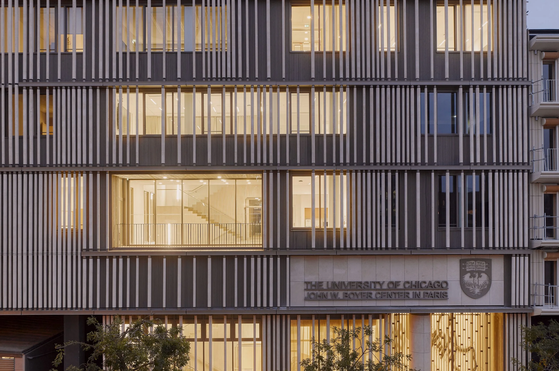 University of Chicago John W. Boyer Center. Photo credit: Fabrice Fouillet