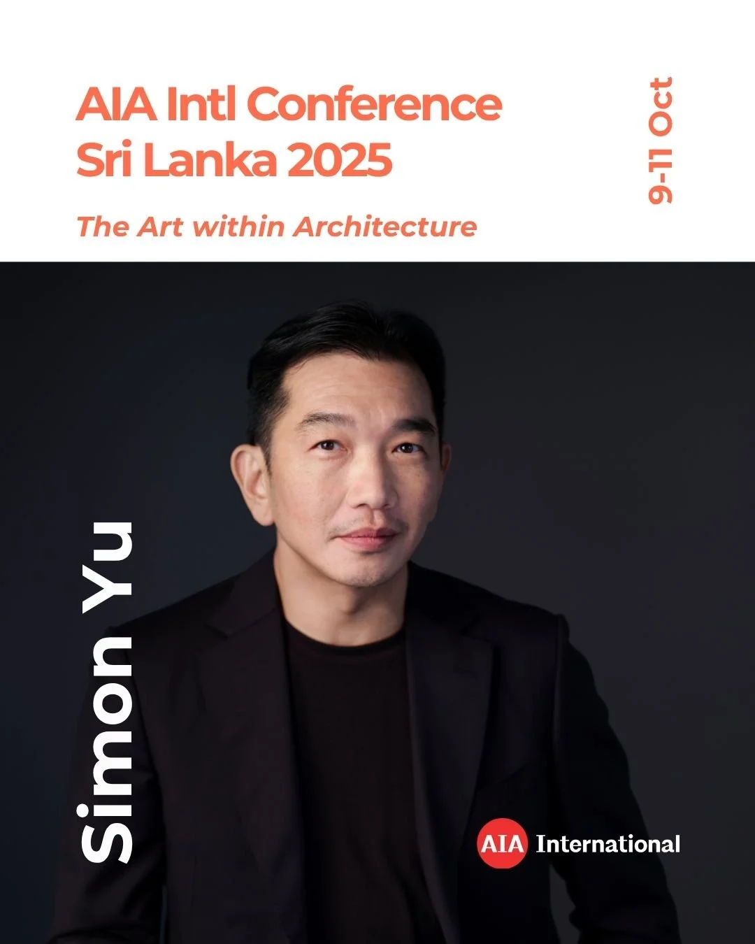 AIA International Conference 2025 
📍 Sri Lanka | 9&ndash;11 Oct (Tours: 8 &amp; 12 Oct) 

👉 Less than one week to go! Register here: https://www.aiainternational.org/2025-sri-lanka-conference-overview 

✨ Please welcome our Day 3 next keynote speak
