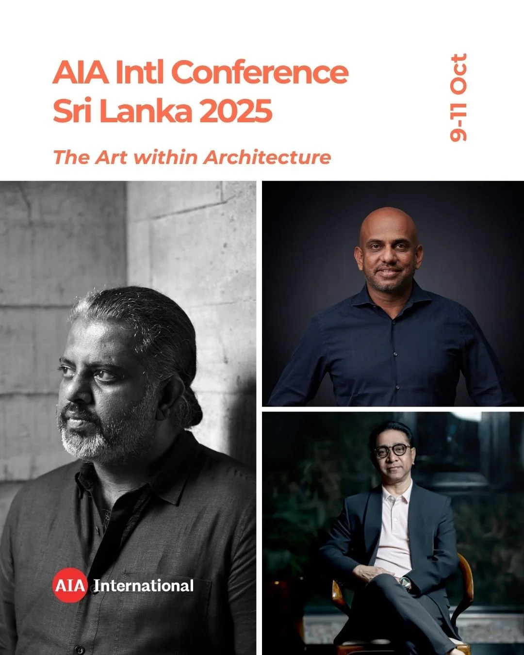AIA International Conference 2025 
📍 Sri Lanka | 9&ndash;11 Oct (Tours: 8 &amp; 12 Oct) 

👉 Ticket sales close Monday, October 6 &mdash; don&rsquo;t miss out! 

Explore the full program &amp; register here: https://www.aiainternational.org/2025-sri