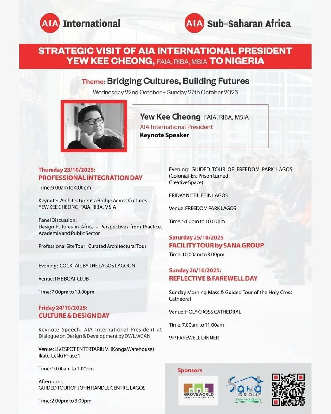 Big news — Yew Kee Cheong, AIA International President, is visiting Nigeria and Kenya!
This milestone marks a new chapter for AIA Sub-Saharan Africa @aia_subsaharanafrica , strengthening ties, sparking collaboration, and connecting regional pr