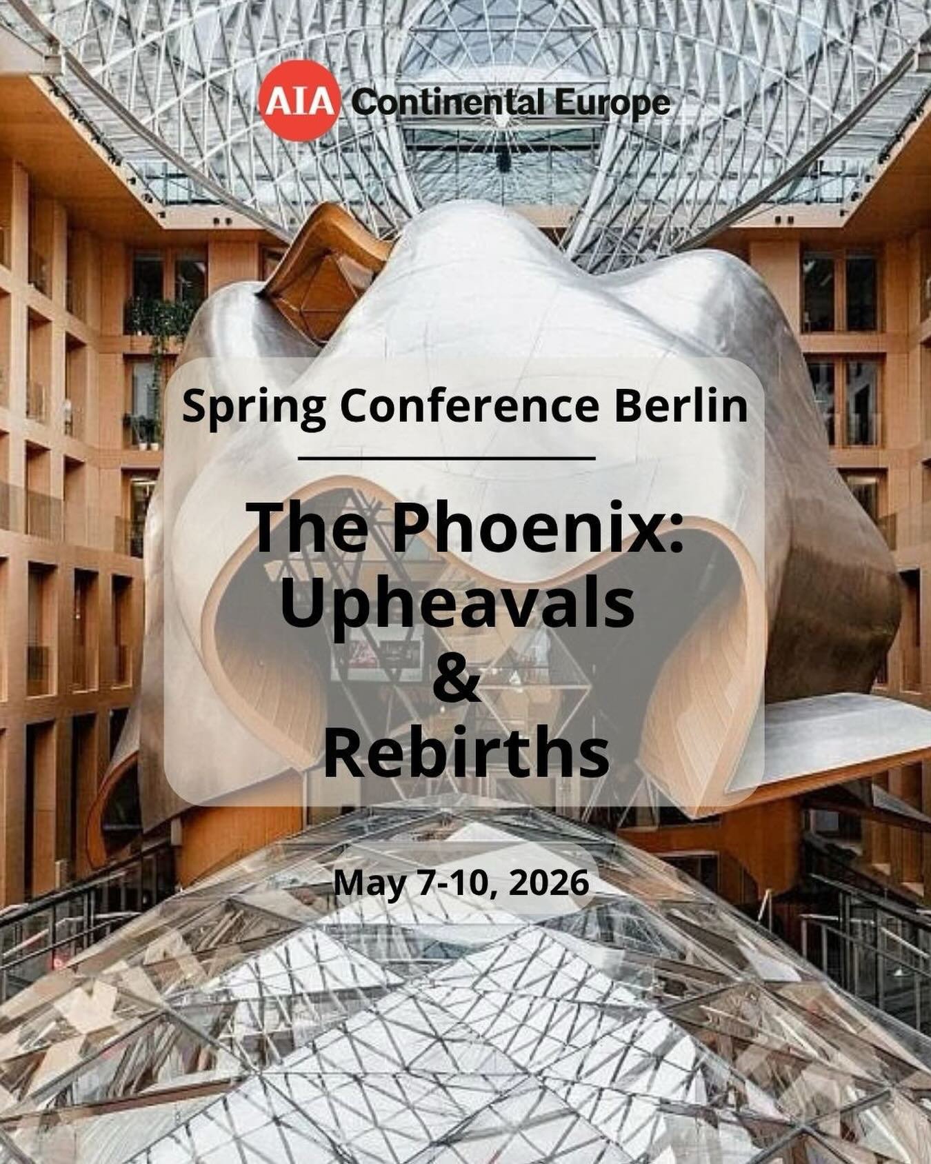 We&rsquo;re excited to announce the AIA CE Spring Conference in Berlin. Registration now open!

Join us to explore Berlin&rsquo;s transformation into a leading hub for architecture, urban design, and sustainability&mdash;through site visits, architec