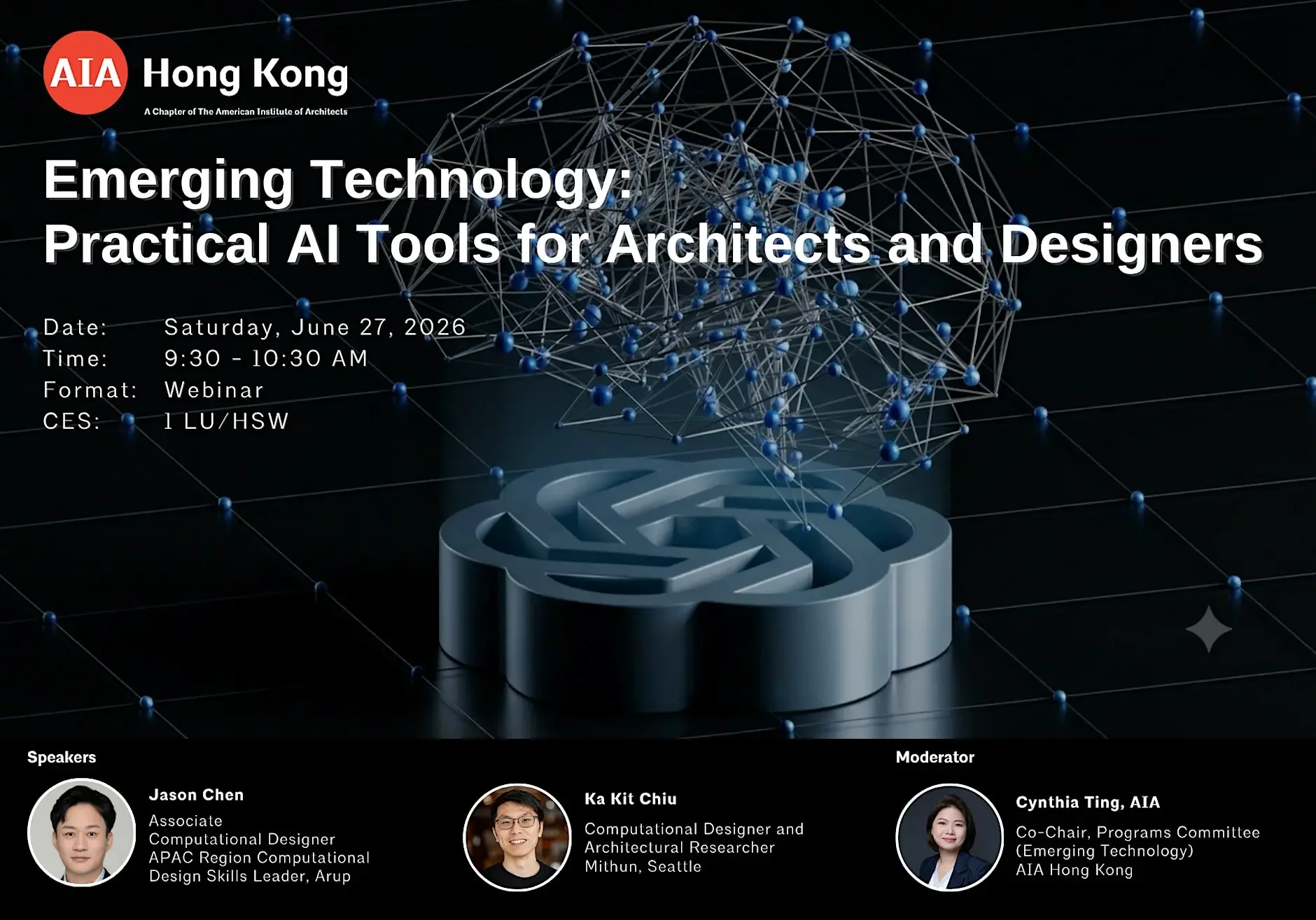 AIA Hong Kong - Emerging Technology: Practical AI Tools for Architects and Designers