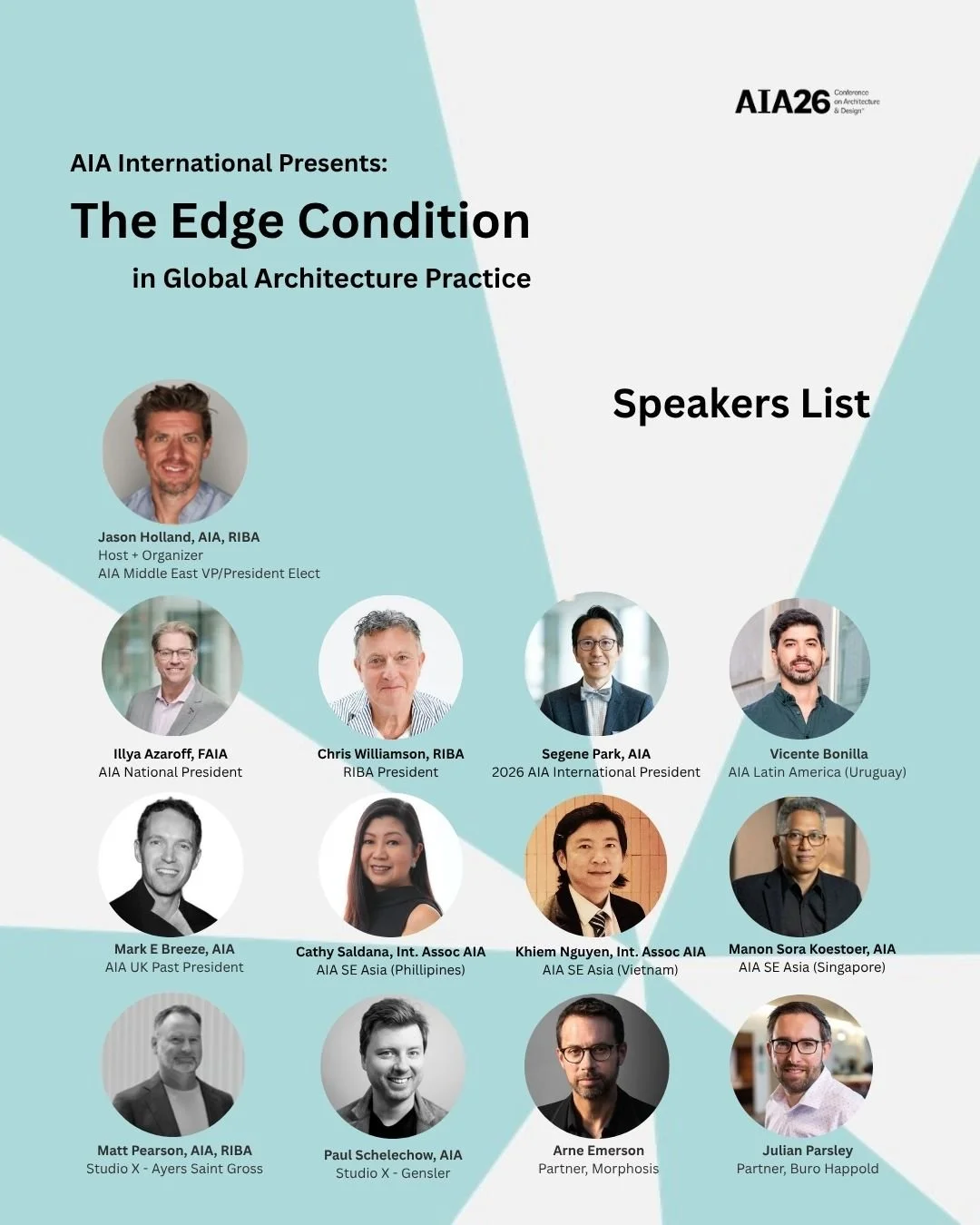 AIA International at AIA26 - The Edge Condition Brings Global Practice into Focus