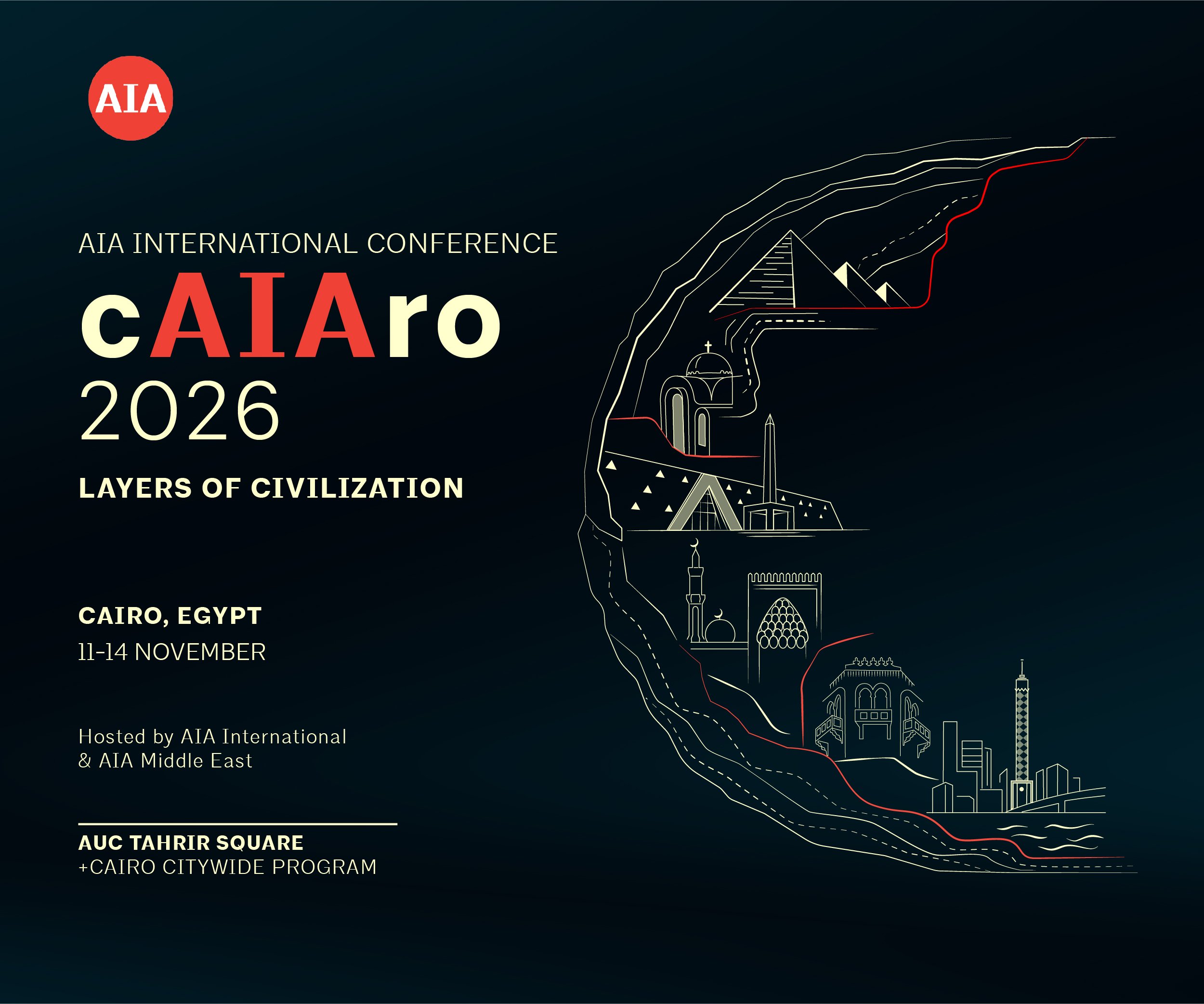 AIA International Conference 2026 Cairo: Layers of Civilization