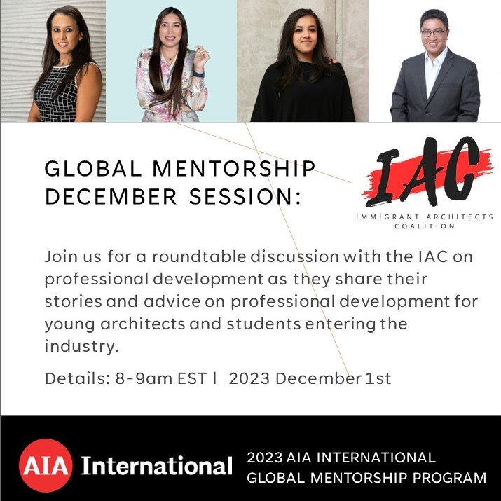AIA International Mentorship Series: IAC Roundtable