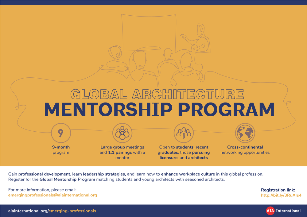 2023 Global Architecture Mentorship Program - Registration Open — AIA ...