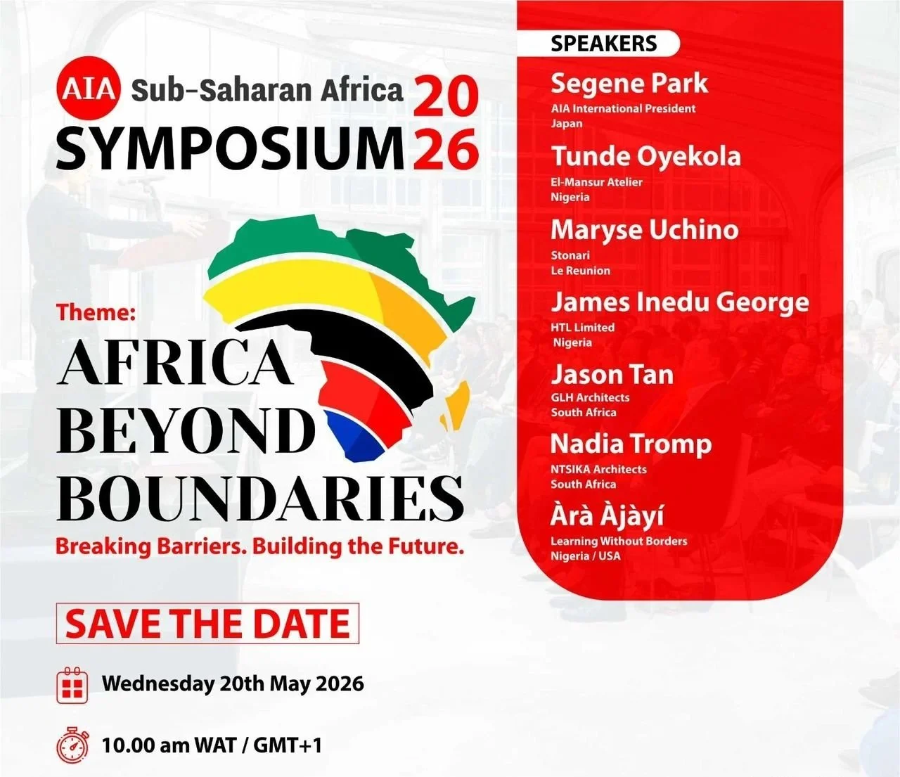 AIA Sub-Saharan Africa Symposium – Africa Beyond Boundaries: Breaking Barriers, Building the Future