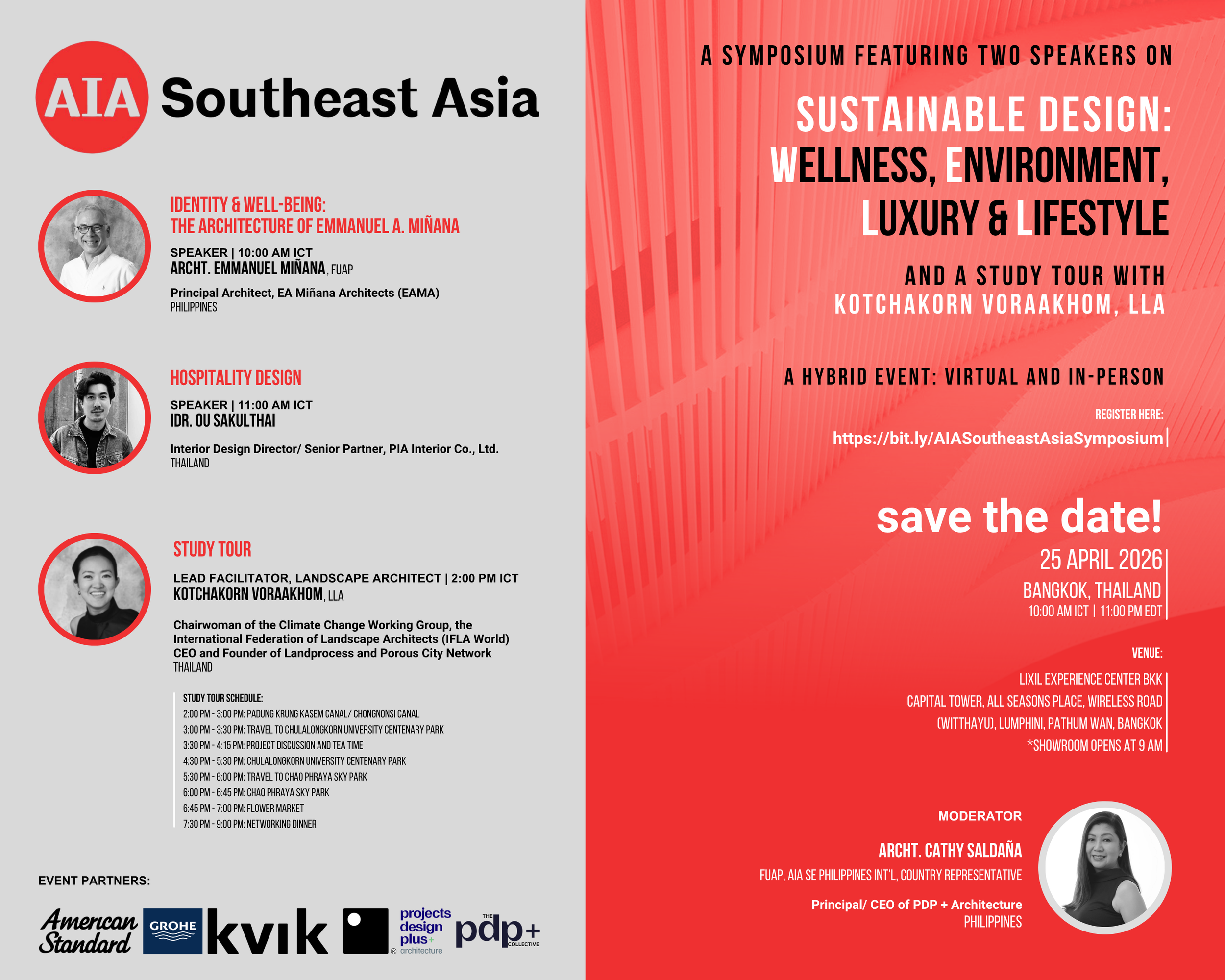 AIA Southeast Asia Symposium Bangkok - Sustainable Design: Wellness, Environment, Luxury &amp; Lifestyle