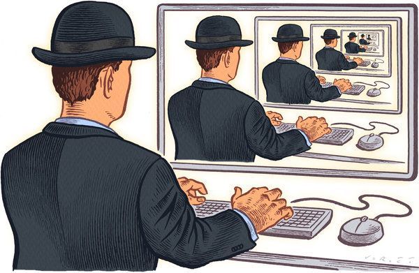 Echo Chambers. Illustration by Christophe Vorlet. .jpg