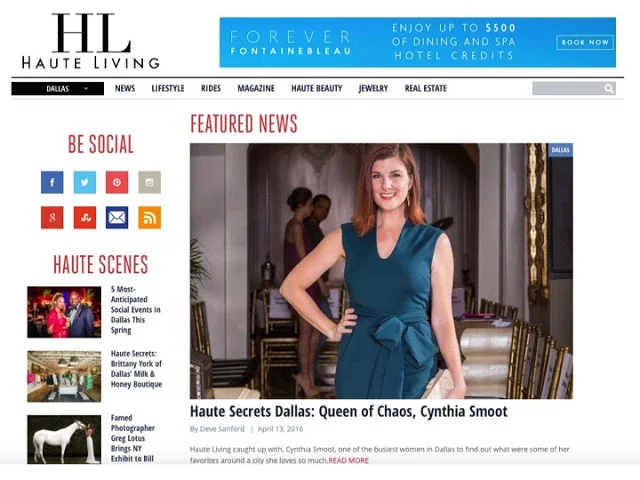 Haute Secrets: Queen of Chaos, Cynthia Smoot