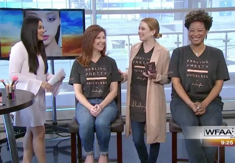 Blushington Offers Makeup Tips On Good Morning Texas