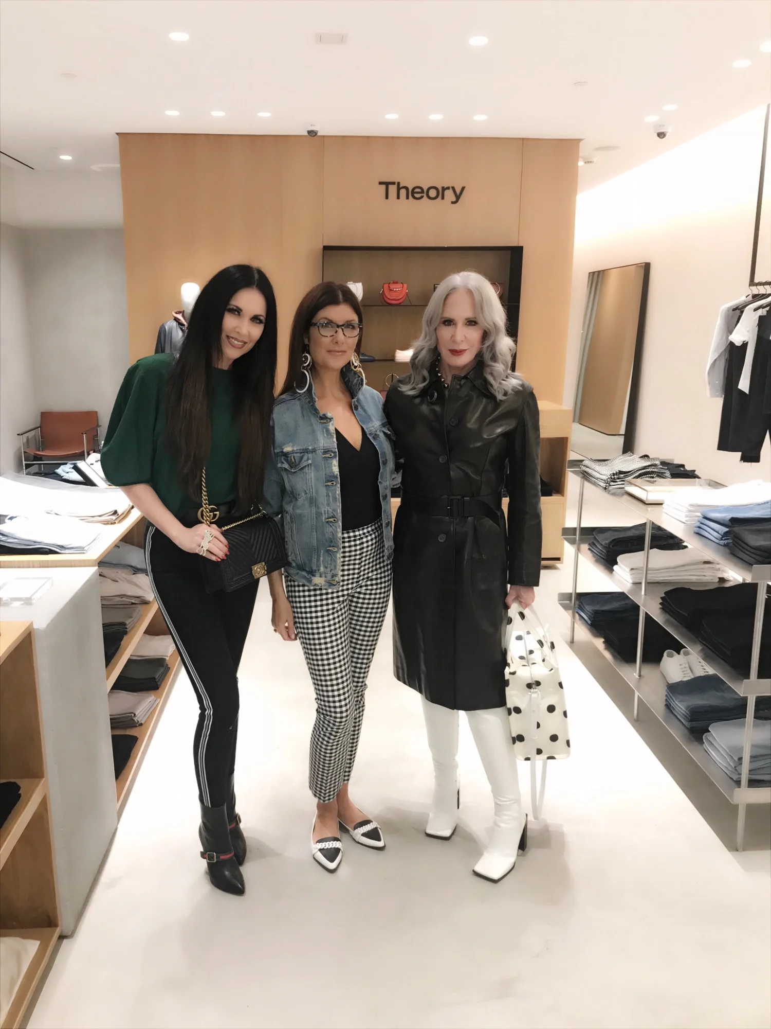Cynthia Smoot hosts Theory SS18 preview